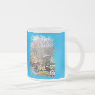 Cabazos Frosted Glass Coffee Mug