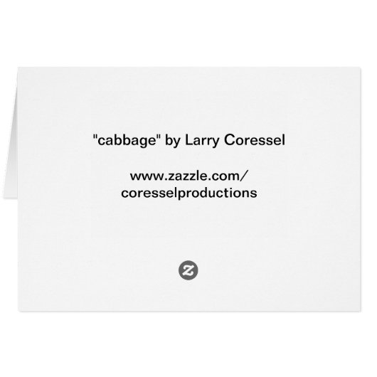 cabbage (Back Horizontal)