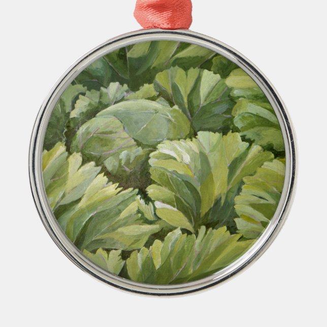 Cabbage 2013 metal ornament (Front)