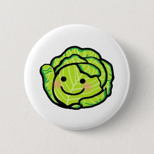 cabbage art button