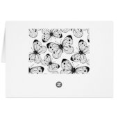 Cabbage butterfly pattern (Back Horizontal)