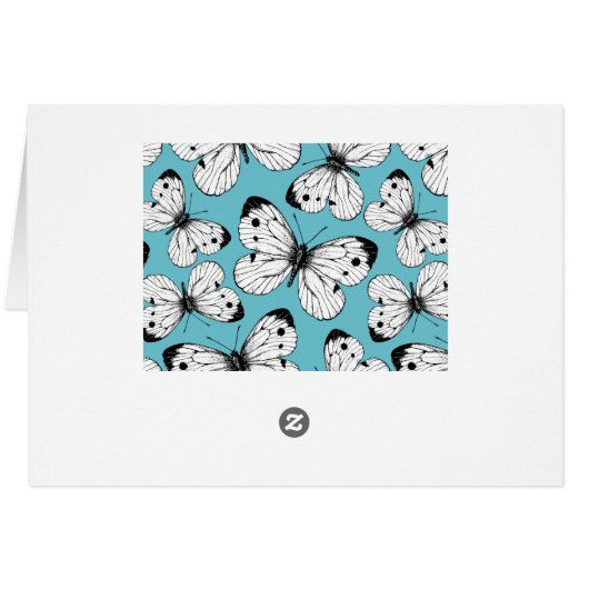 Cabbage butterfly pattern (Back Horizontal)