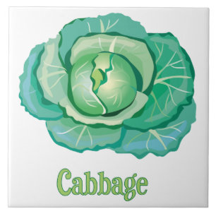 Cabbage Decorative Kitchen Tile