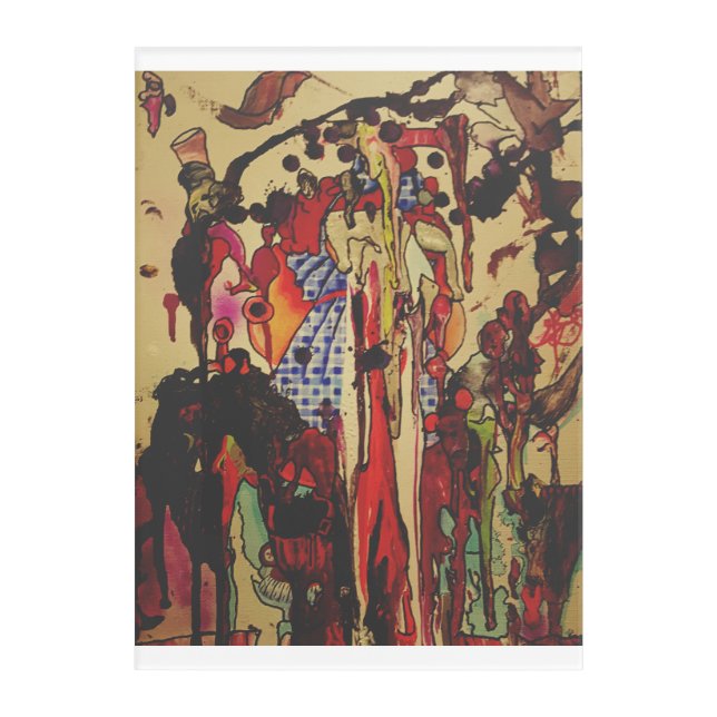 Cabbage Ditch Acrylic Print (Front)