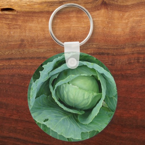 Cabbage Keychain Zazzle