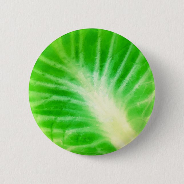 Cabbage Leaf Button (Front)