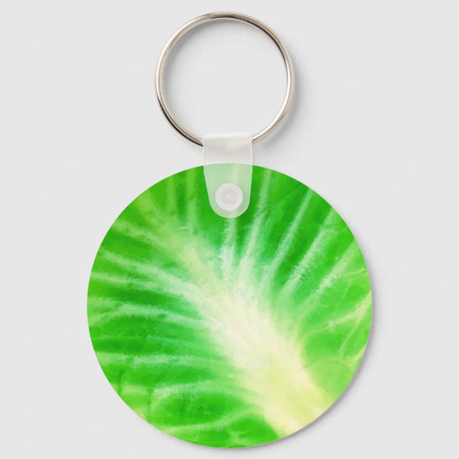 Cabbage Leaf Keychain (Front)