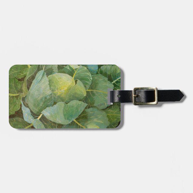 Cabbage Luggage Tag (Front Horizontal)