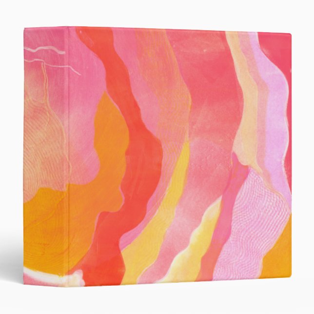 Cabbage Rose III Binder (Front/Spine)