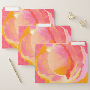 Cabbage Rose III File Folder