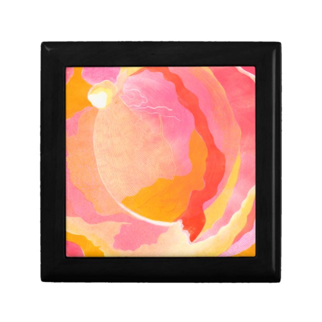 Cabbage Rose III Jewelry Box (Front)