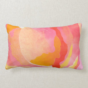 Cabbage Rose III Lumbar Pillow