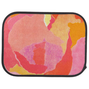 Cabbage Rose IV Car Mat