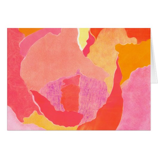 Cabbage Rose IV Cards (Front Horizontal)