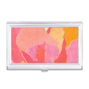 Cabbage Rose IV Case For Business Cards