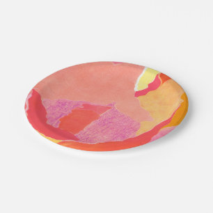 Cabbage Rose IV Paper Plates