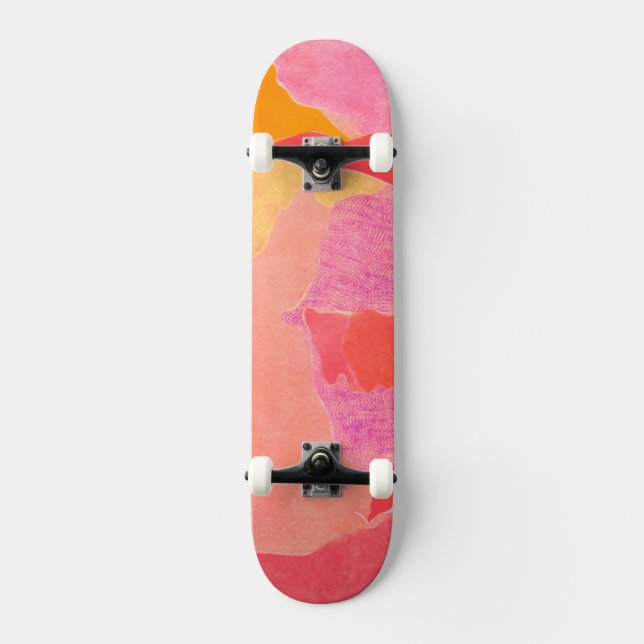 Cabbage Rose IV Skateboard Deck (Front)