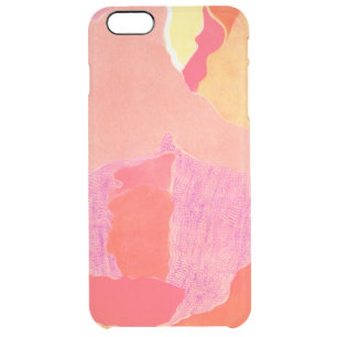 Cabbage Rose IV Clear iPhone 6 Plus Case