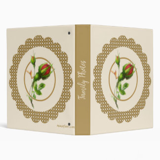 Cabbage Rose Photo Album Binder