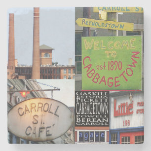 Cabbagetown Atlanta, Cabbagetown Coaster, Stone Coaster