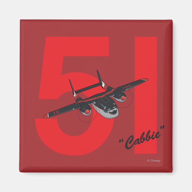 Cabbie Character Art 2 Magnet (Front)