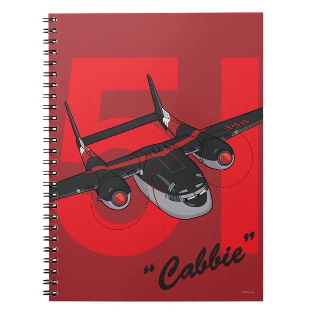 Cabbie Character Art 2 Notebook (Front)