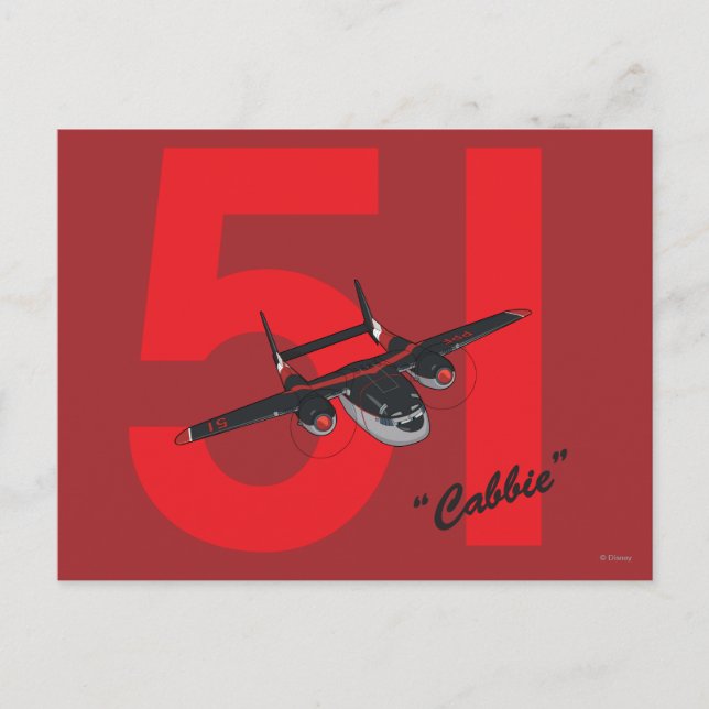 Cabbie Character Art 2 Postcard (Front)