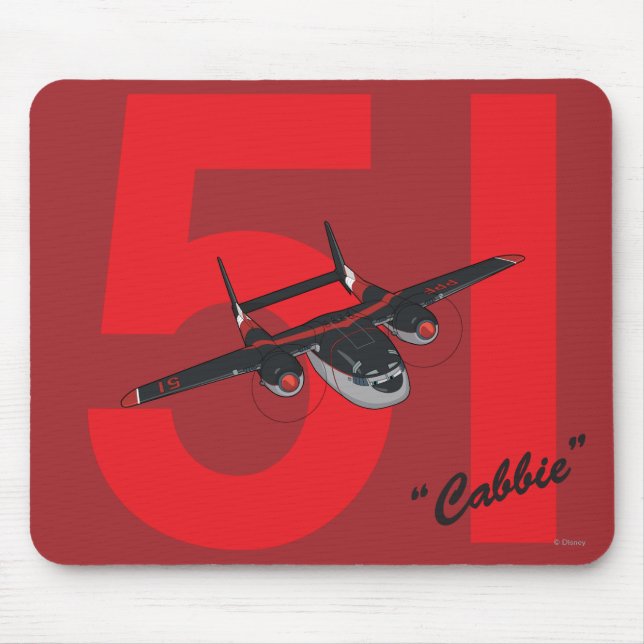 Cabbie Character Art Mouse Pad (Front)