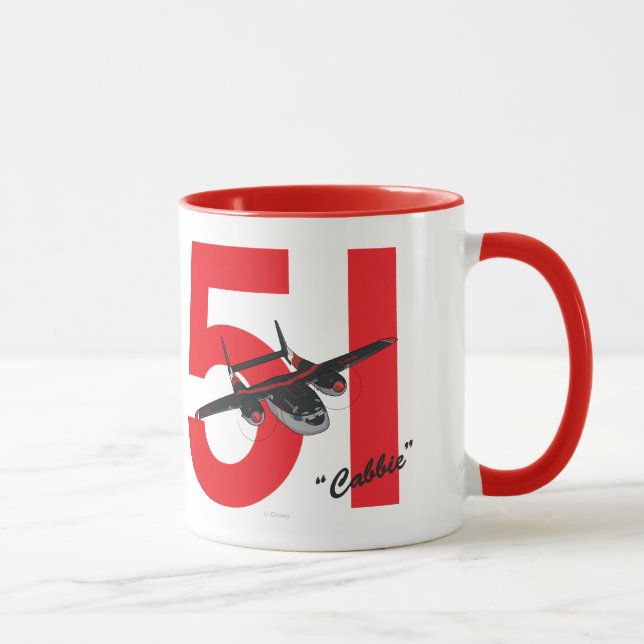 Cabbie Character Art Mug (Right)