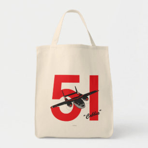 Cabbie Character Art Tote Bag
