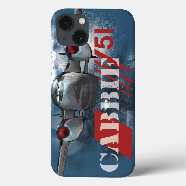 Cabbie Graphic Case-Mate iPhone Case (Back)