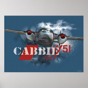 Cabbie Graphic Poster