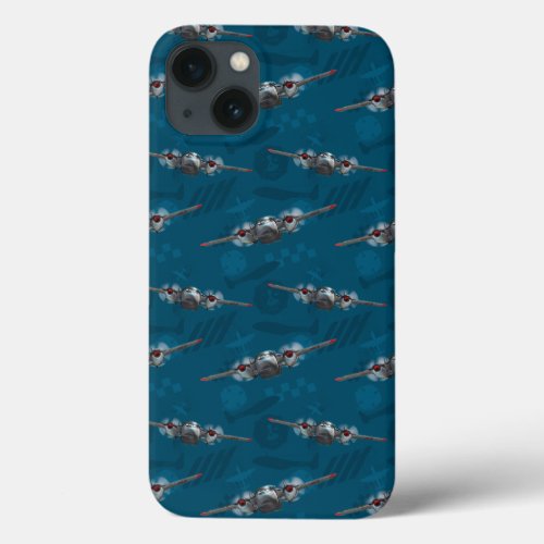 Cabbie Pattern iPhone 13 Case