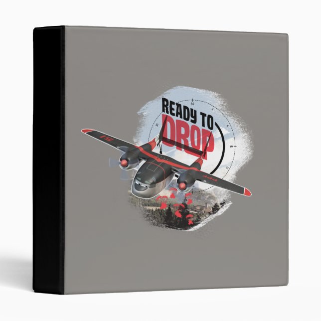 Cabbie Ready To Drop 3 Ring Binder (Front/Spine)