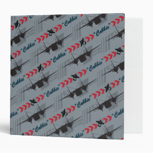 Cabbie Silhouette Pattern Binder