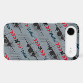 Cabbie Silhouette Pattern iPod Case-Mate Case (Back (Horizontal))