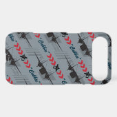 Cabbie Silhouette Pattern iPod Case-Mate Case (Back (Horizontal))