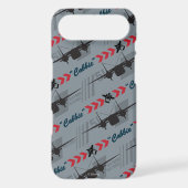 Cabbie Silhouette Pattern iPod Case-Mate Case (Back)