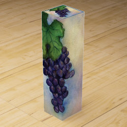 Cabernet Sauvignon Red Wine Grapes Custom Gift Box