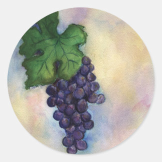 Cabernet Sauvignon Red Wine Grapes Stickers