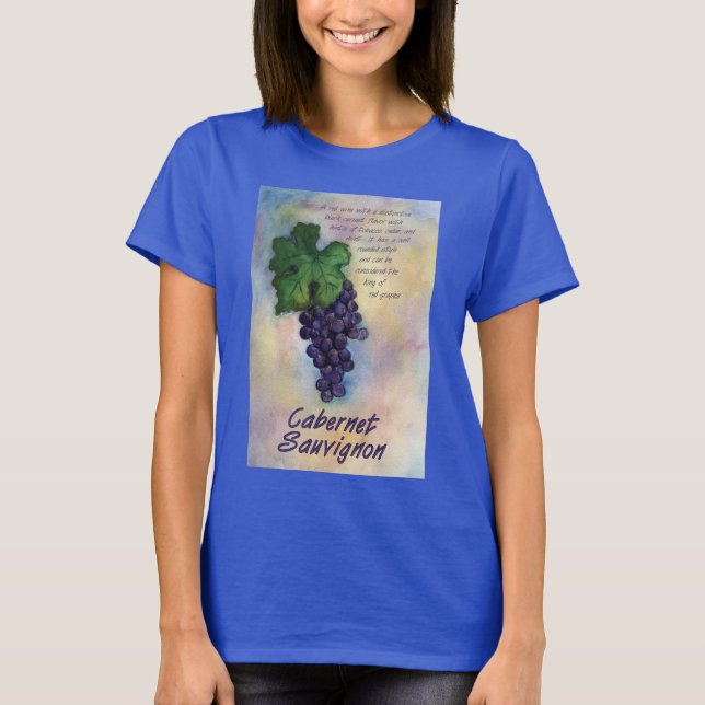 Cabernet Sauvignon Wine Shirt (Front)