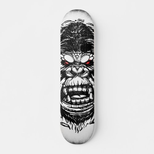 Cabeza de gorila skateboard