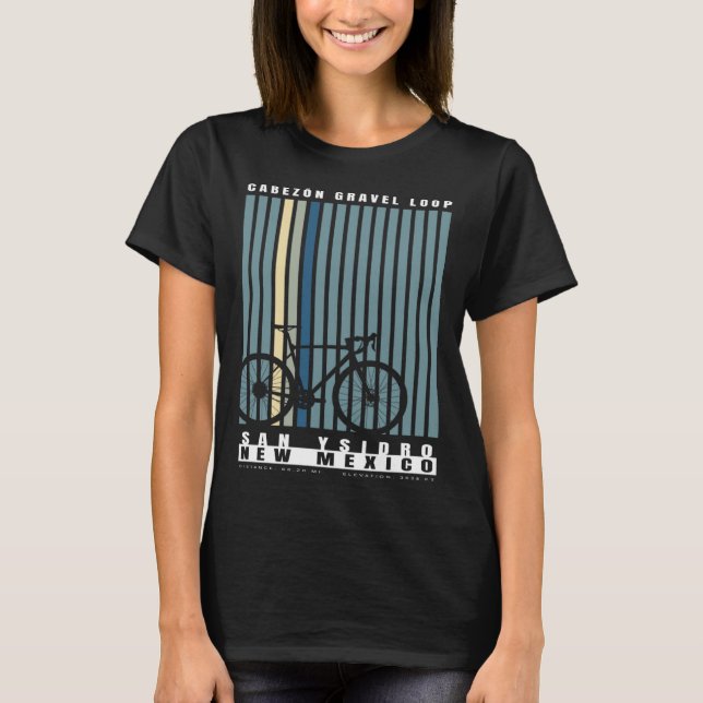 Cabezón Gravel Loop  Cyclocross Gravel Mountian Bi T-Shirt (Front)