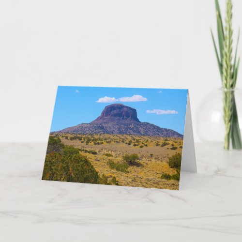 Cabezon Peak New Mexico Card