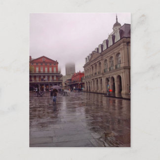 Cabildo In Rain, New Orleans Postcard