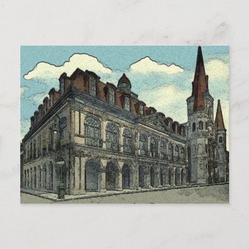 Cabildo New Orleans Postcard