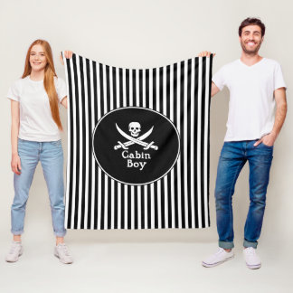 Cabin Boy Fleece Blanket