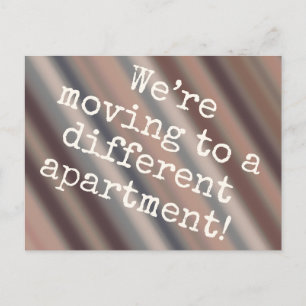 Cabin Chic New-Apartment Postcard