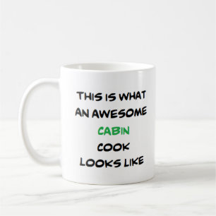 cabin cook, awesome coffee mug