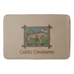 Cabin Creatures Moose Bath Mat at Zazzle